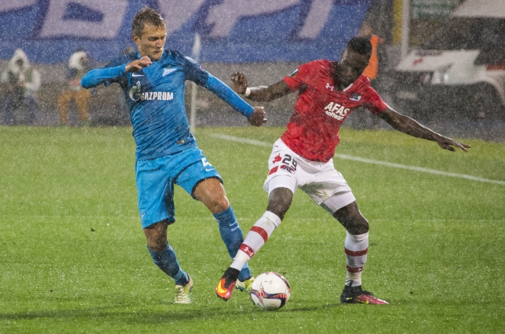 Лига Европы УЕФА, 2-й, тур, «Зенит» — АЗ (Алкмаар)