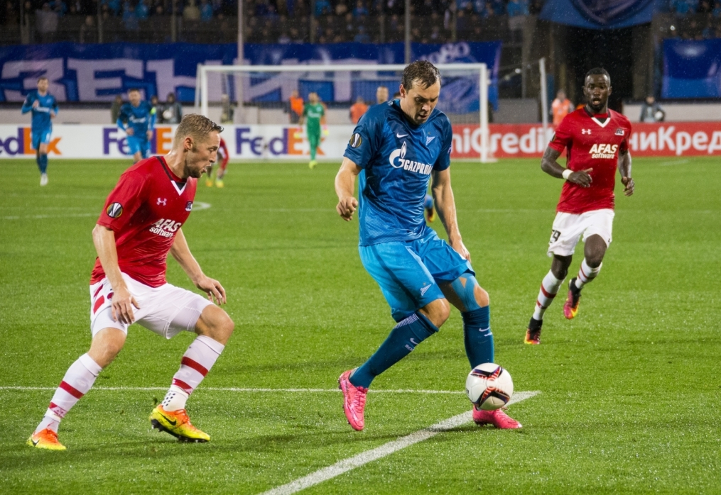 Лига Европы УЕФА, 2-й, тур, «Зенит» — АЗ (Алкмаар)