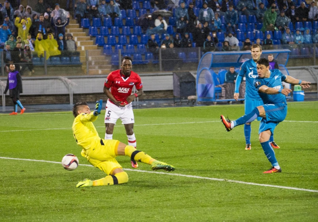 Лига Европы УЕФА, 2-й, тур, «Зенит» — АЗ (Алкмаар)