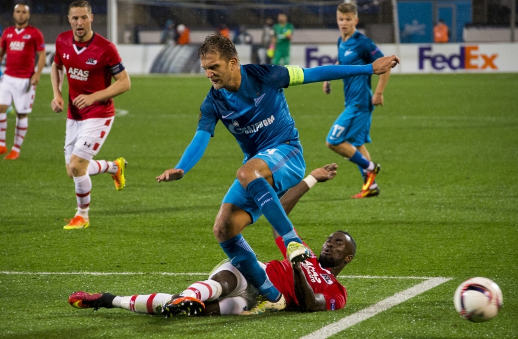 Лига Европы УЕФА, 2-й, тур, «Зенит» — АЗ (Алкмаар)