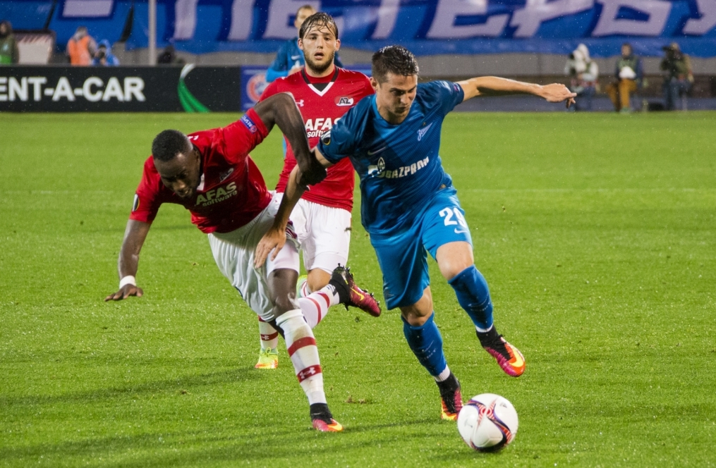 Лига Европы УЕФА, 2-й, тур, «Зенит» — АЗ (Алкмаар)