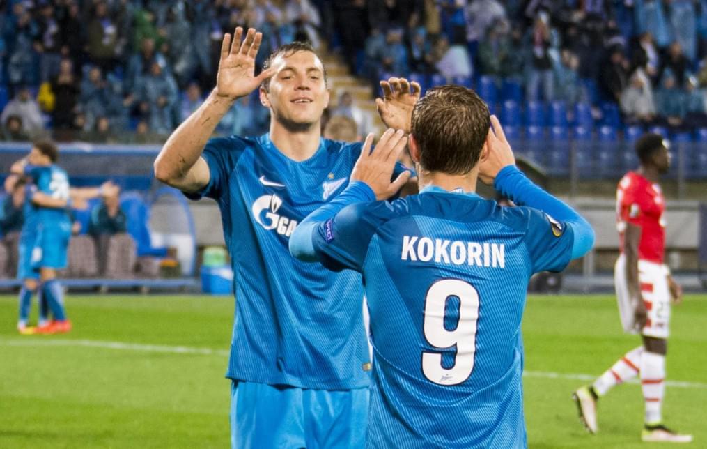 Лига Европы УЕФА, 2-й, тур, «Зенит» — АЗ (Алкмаар)