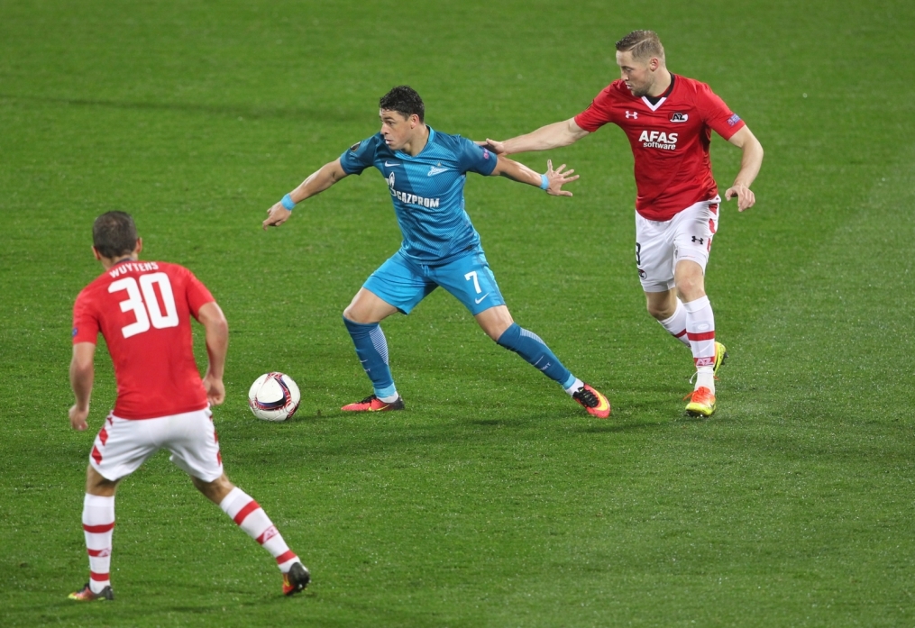 Лига Европы УЕФА, 2-й, тур, «Зенит» — АЗ (Алкмаар)