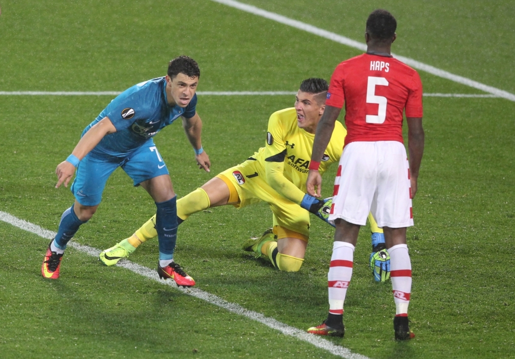 Лига Европы УЕФА, 2-й, тур, «Зенит» — АЗ (Алкмаар)