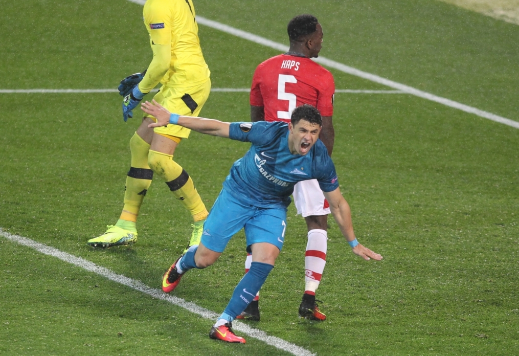 Лига Европы УЕФА, 2-й, тур, «Зенит» — АЗ (Алкмаар)