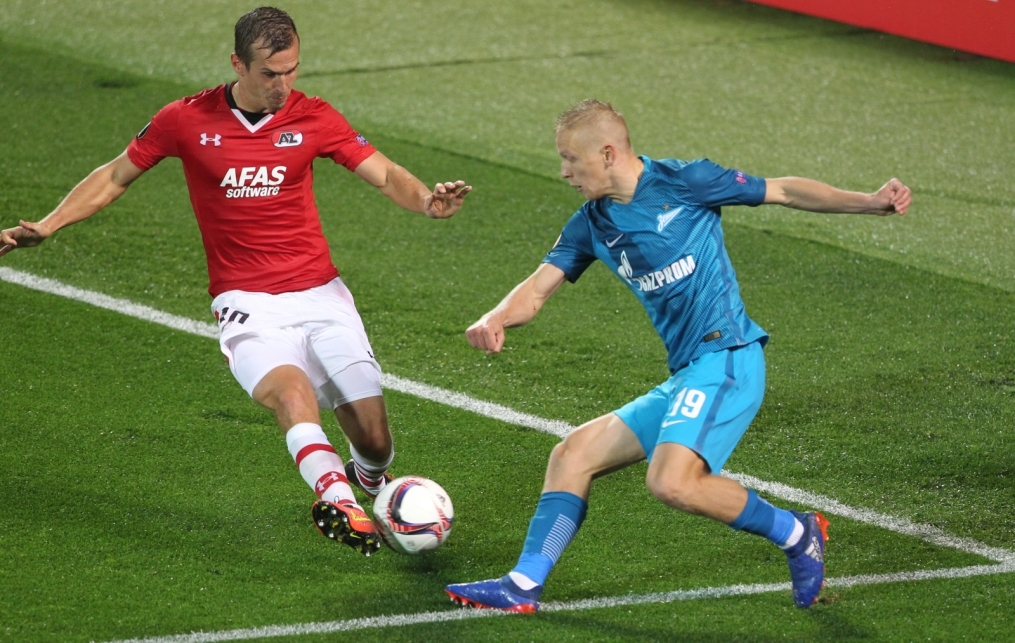 Лига Европы УЕФА, 2-й, тур, «Зенит» — АЗ (Алкмаар)