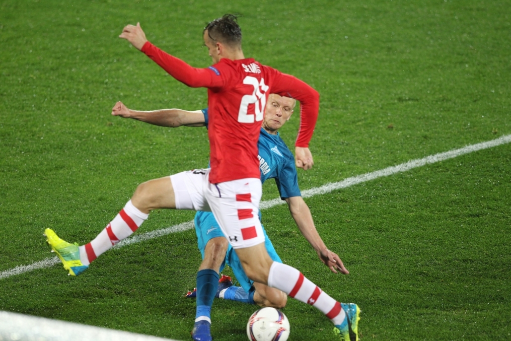 Лига Европы УЕФА, 2-й, тур, «Зенит» — АЗ (Алкмаар)