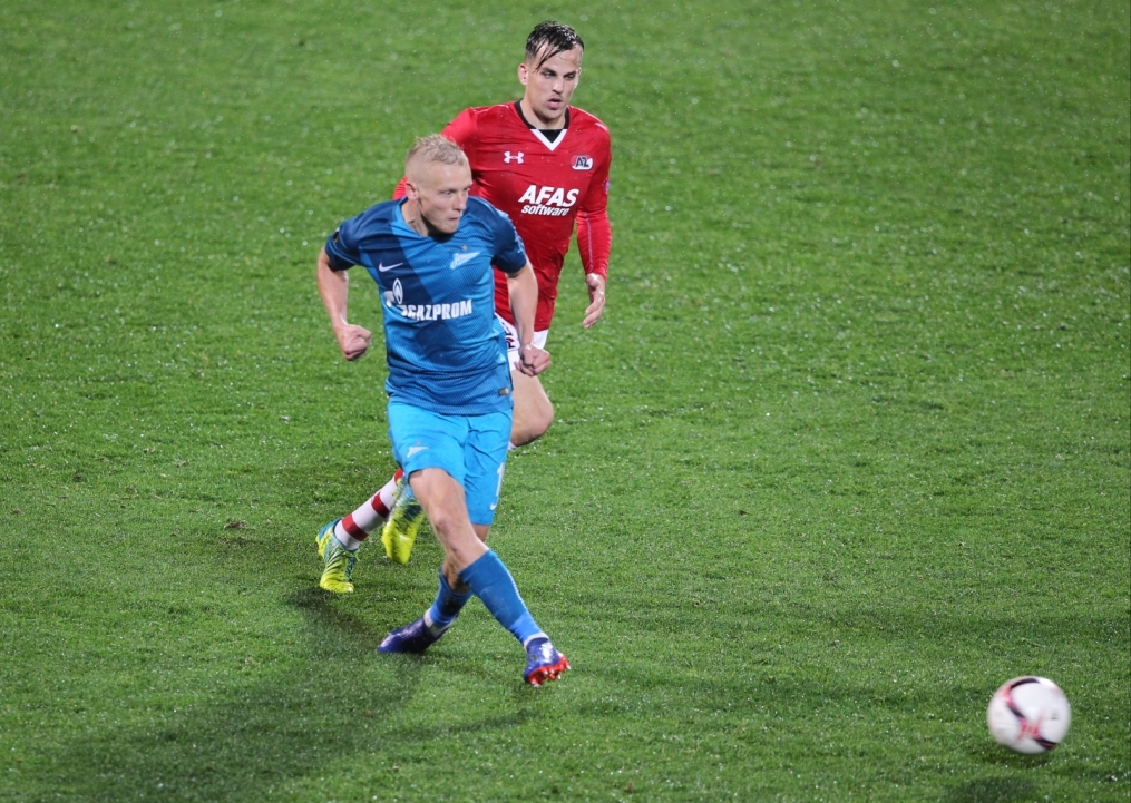 Лига Европы УЕФА, 2-й, тур, «Зенит» — АЗ (Алкмаар)