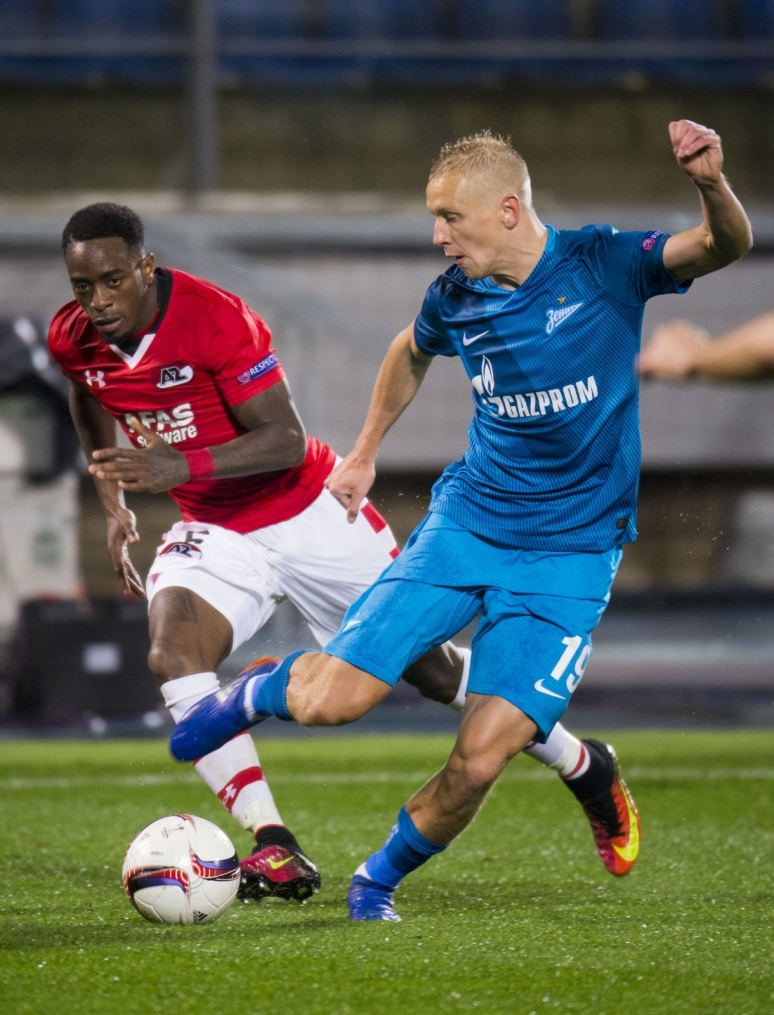 Лига Европы УЕФА, 2-й, тур, «Зенит» — АЗ (Алкмаар)