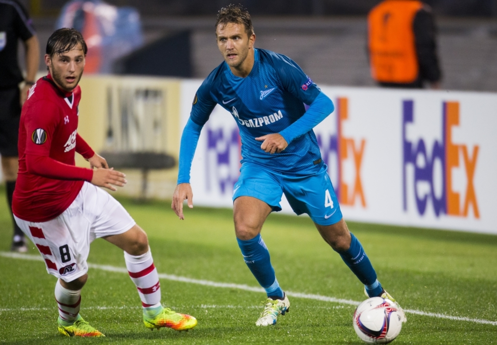 Лига Европы УЕФА, 2-й, тур, «Зенит» — АЗ (Алкмаар)