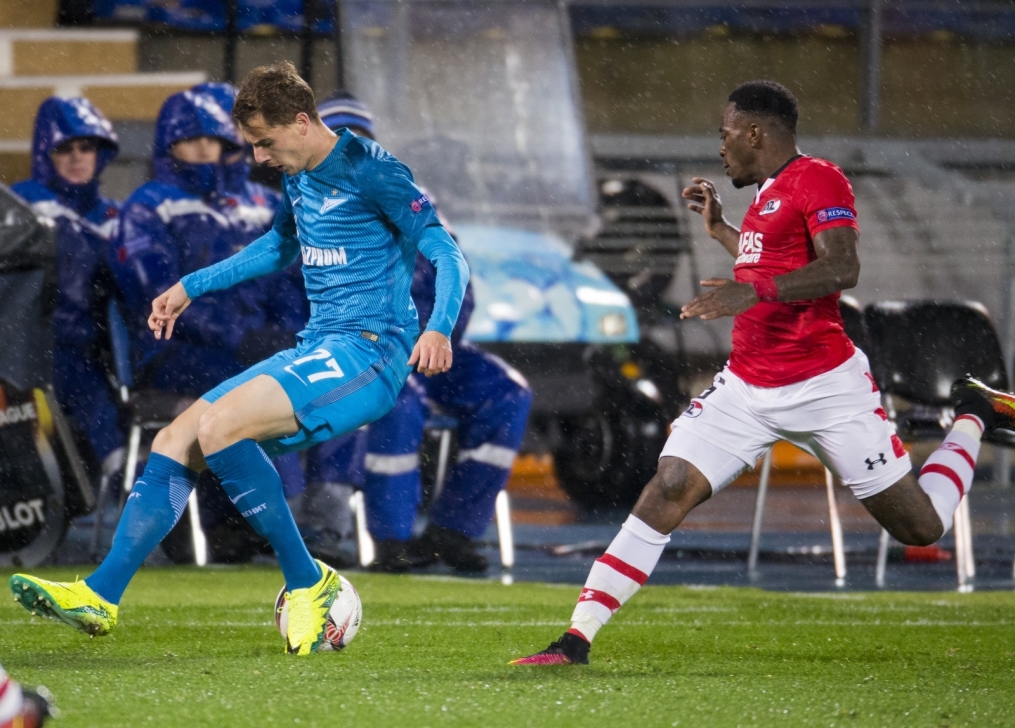 Лига Европы УЕФА, 2-й, тур, «Зенит» — АЗ (Алкмаар)