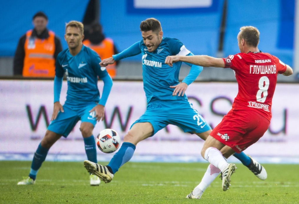 РОСГОССТРАХ-Чемпионат России 2016/17, 9-й тур, «Зенит» — «Спартак»