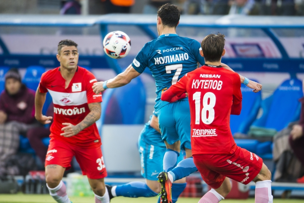 РОСГОССТРАХ-Чемпионат России 2016/17, 9-й тур, «Зенит» — «Спартак»
