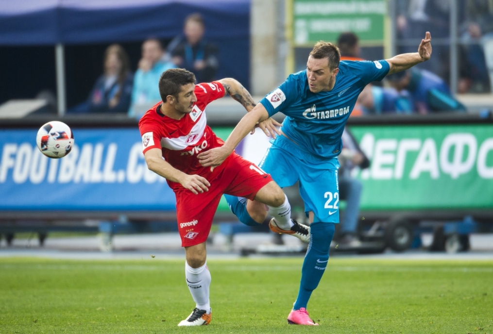 РОСГОССТРАХ-Чемпионат России 2016/17, 9-й тур, «Зенит» — «Спартак»