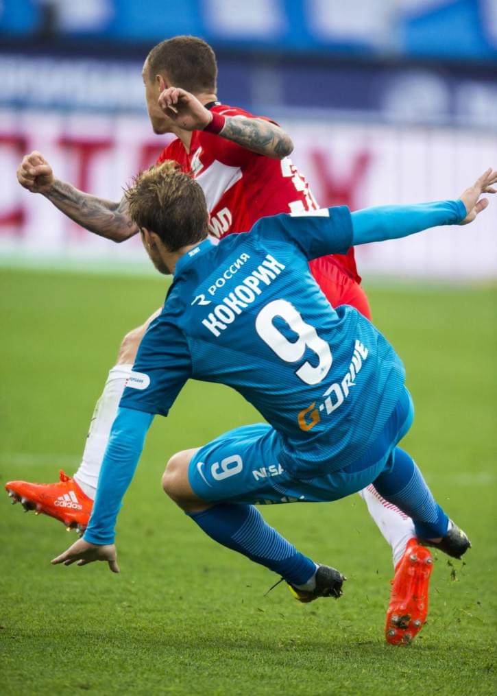 РОСГОССТРАХ-Чемпионат России 2016/17, 9-й тур, «Зенит» — «Спартак»