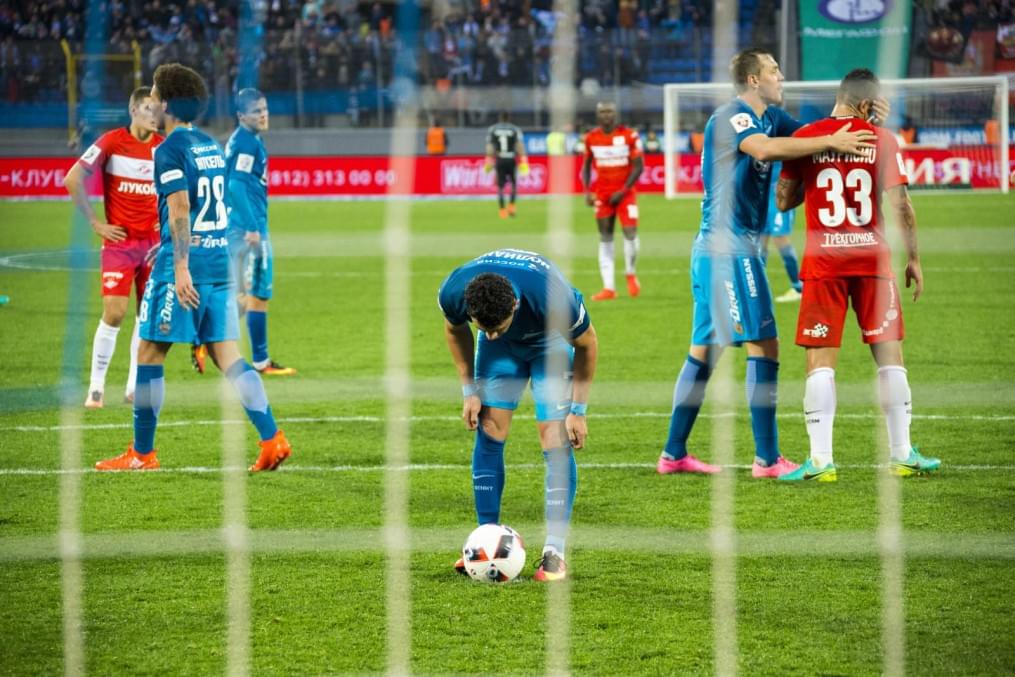 РОСГОССТРАХ-Чемпионат России 2016/17, 9-й тур, «Зенит» — «Спартак»