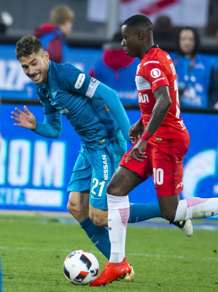 РОСГОССТРАХ-Чемпионат России 2016/17, 9-й тур, «Зенит» — «Спартак»