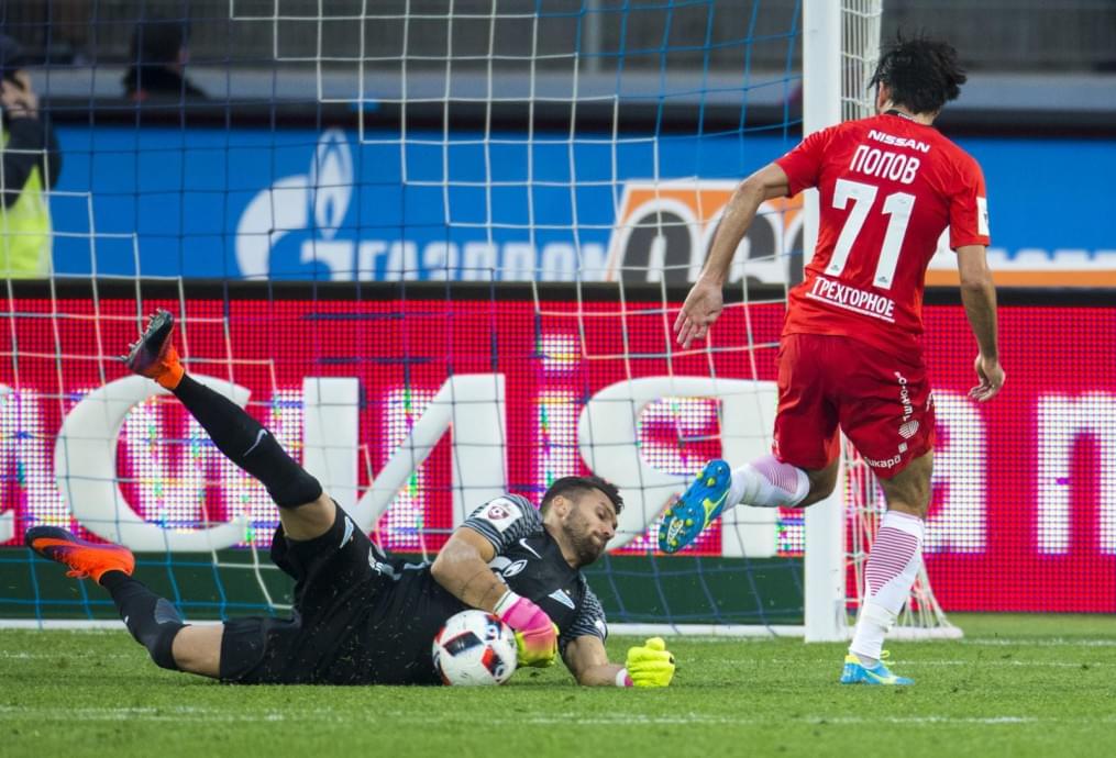 РОСГОССТРАХ-Чемпионат России 2016/17, 9-й тур, «Зенит» — «Спартак»