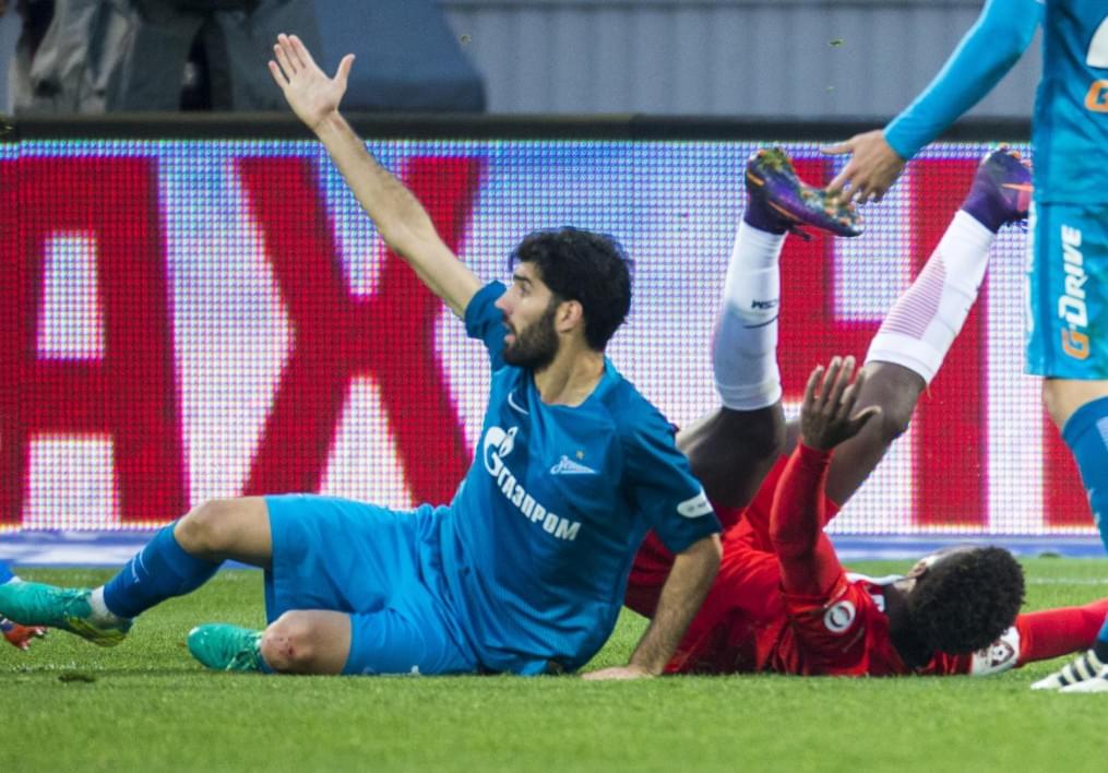 РОСГОССТРАХ-Чемпионат России 2016/17, 9-й тур, «Зенит» — «Спартак»