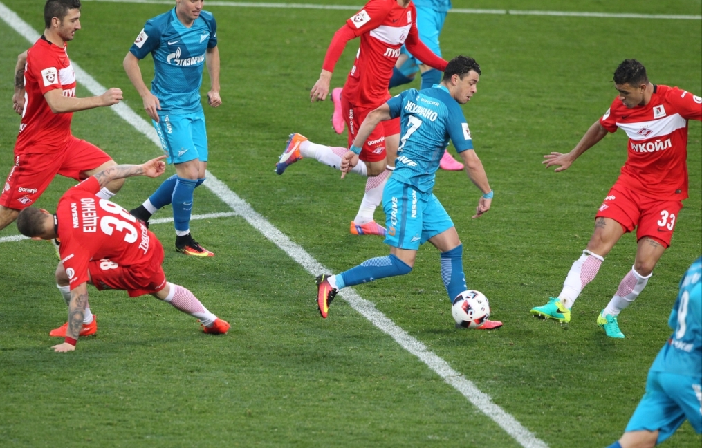 РОСГОССТРАХ-Чемпионат России 2016/2017, «Зенит» — «Спартак»