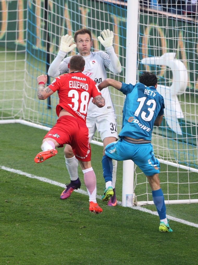 РОСГОССТРАХ-Чемпионат России 2016/2017, «Зенит» — «Спартак»