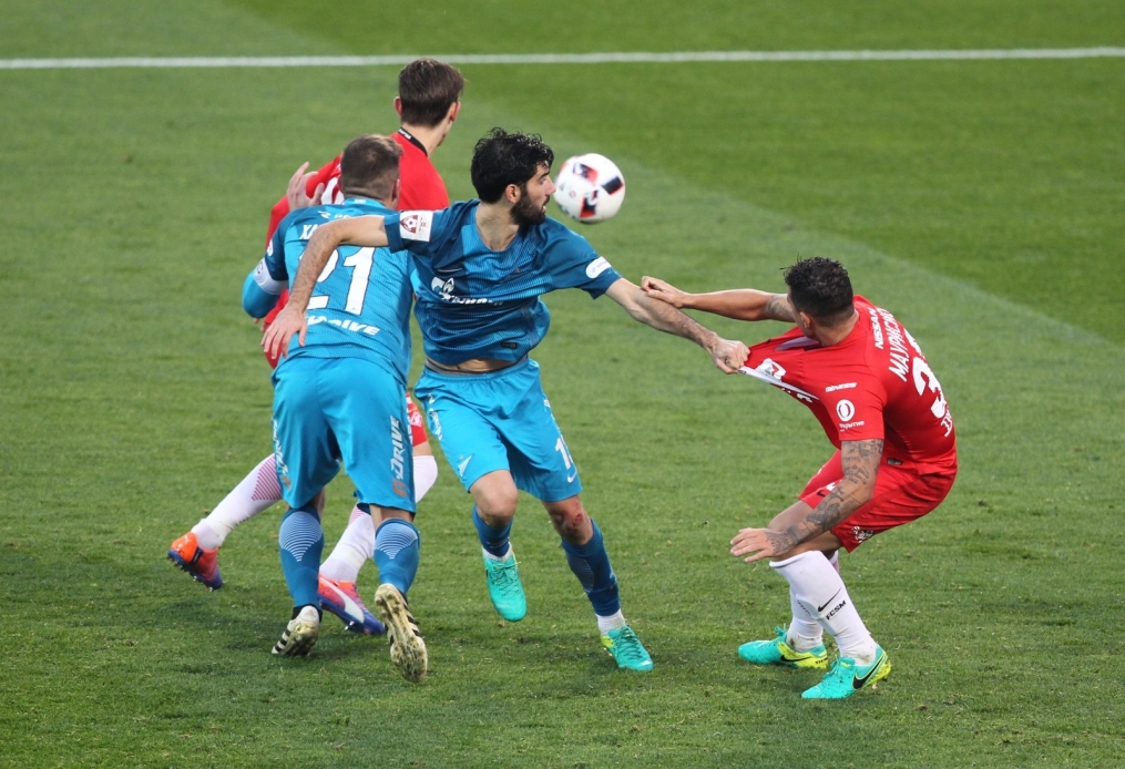 РОСГОССТРАХ-Чемпионат России 2016/2017, «Зенит» — «Спартак»