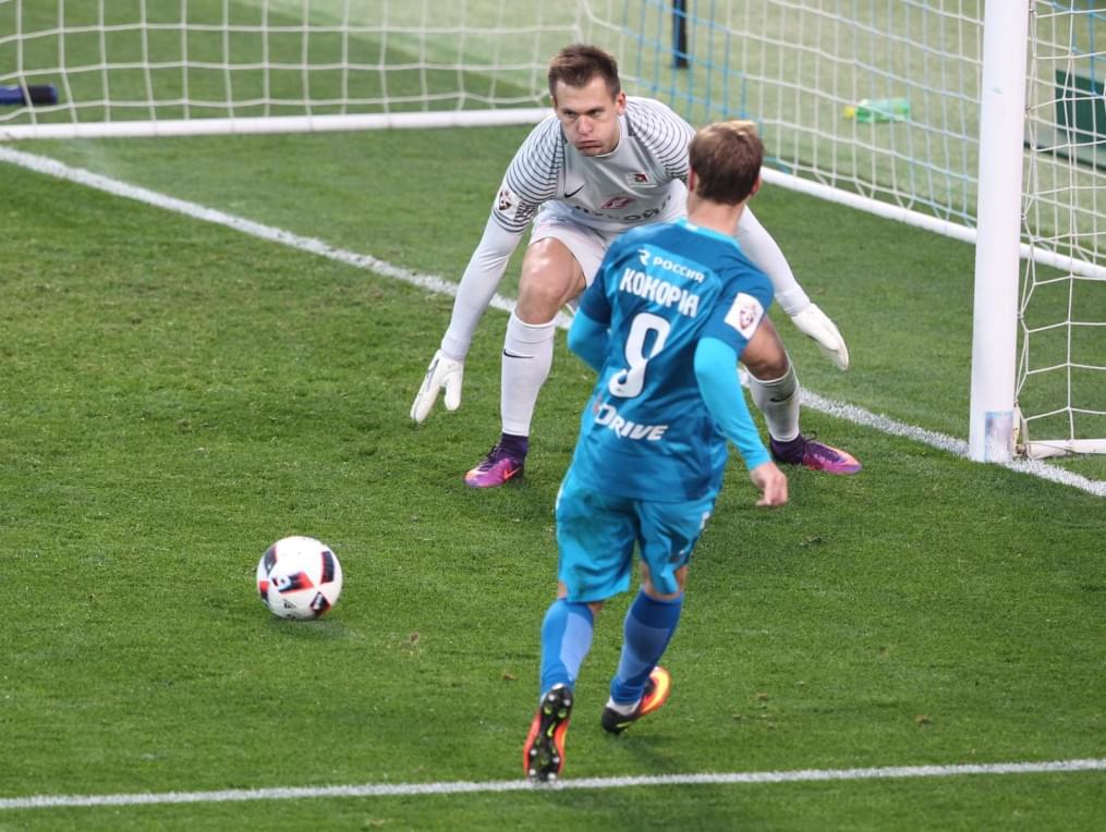 РОСГОССТРАХ-Чемпионат России 2016/2017, «Зенит» — «Спартак»