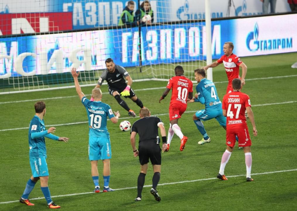 РОСГОССТРАХ-Чемпионат России 2016/2017, «Зенит» — «Спартак»