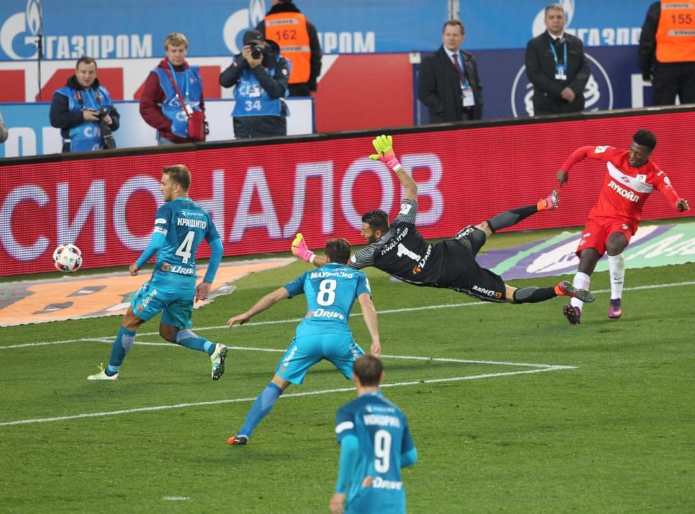 РОСГОССТРАХ-Чемпионат России 2016/2017, «Зенит» — «Спартак»