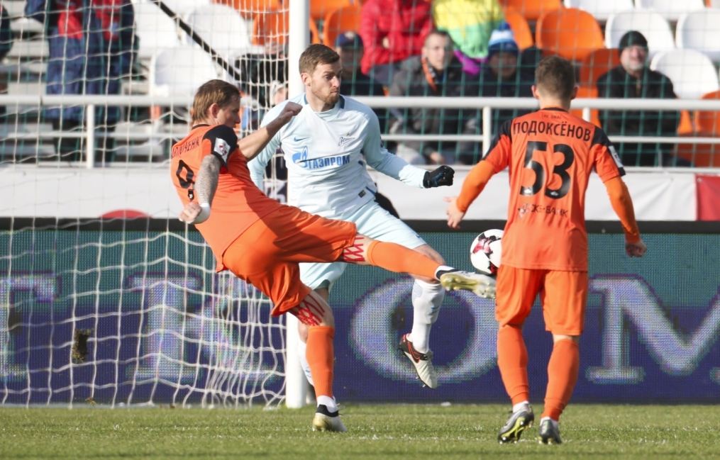 РОСГОССТРАХ-Чемпионат РОССИИ 2016/17, «Урал» — «Зенит»