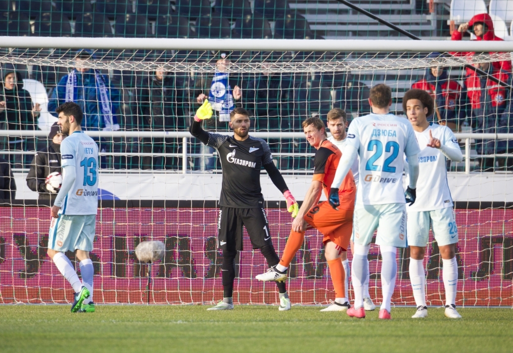 РОСГОССТРАХ-Чемпионат РОССИИ 2016/17, «Урал» — «Зенит»