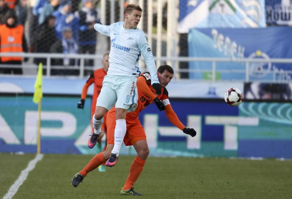 РОСГОССТРАХ-Чемпионат РОССИИ 2016/17, «Урал» — «Зенит»