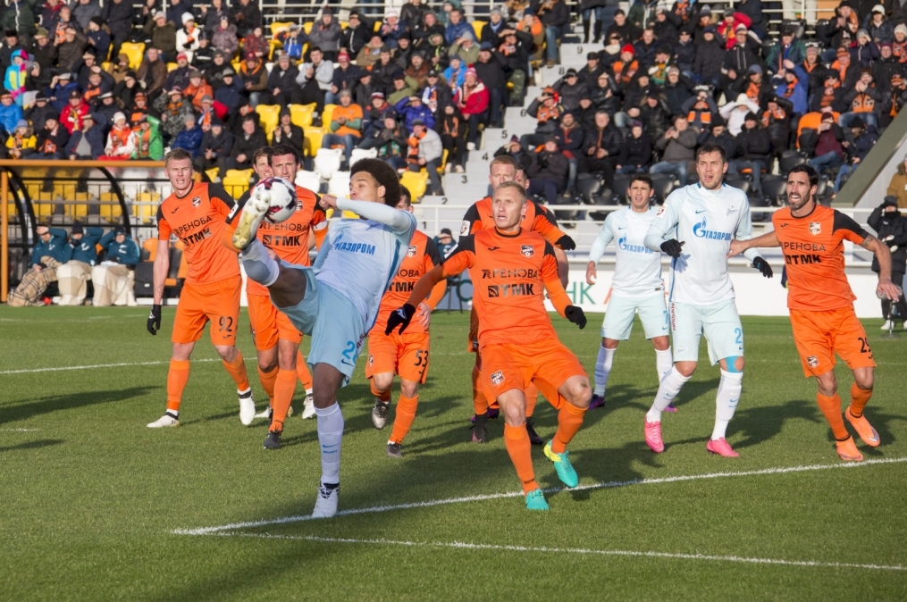 РОСГОССТРАХ-Чемпионат РОССИИ 2016/17, «Урал» — «Зенит»