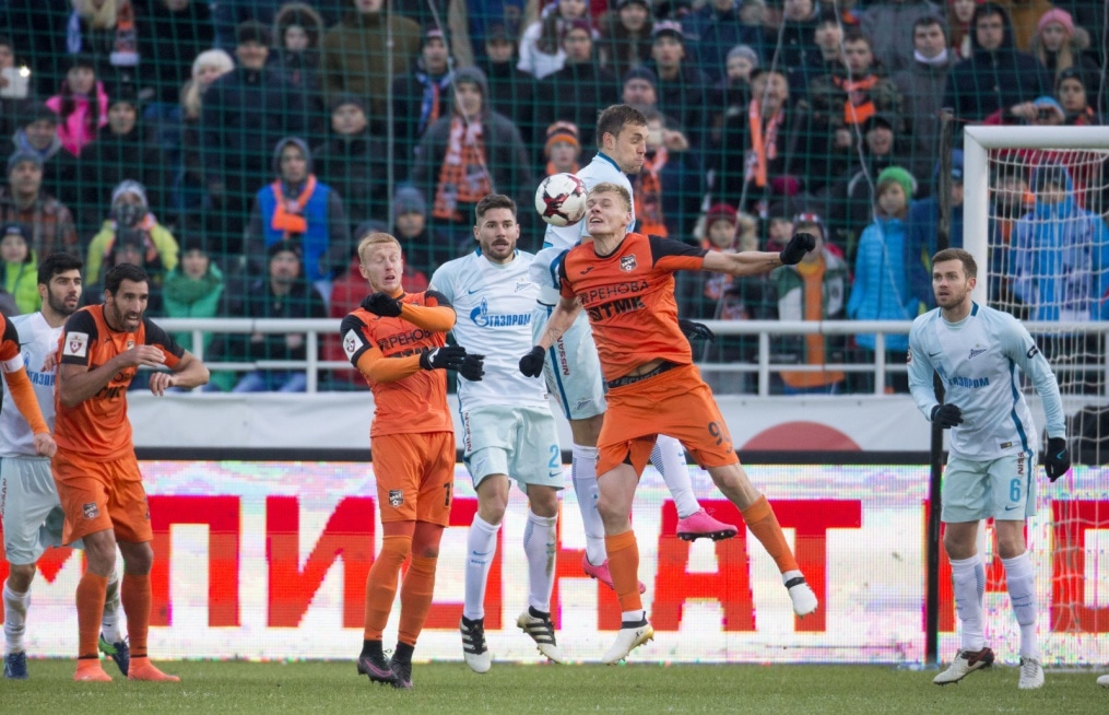 РОСГОССТРАХ-Чемпионат РОССИИ 2016/17, «Урал» — «Зенит»