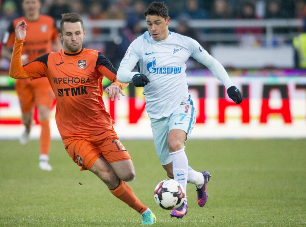 РОСГОССТРАХ-Чемпионат РОССИИ 2016/17, «Урал» — «Зенит»