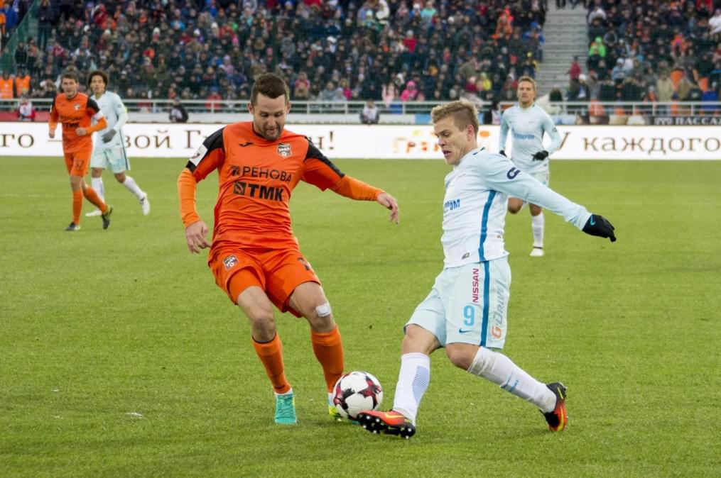 РОСГОССТРАХ-Чемпионат РОССИИ 2016/17, «Урал» — «Зенит»