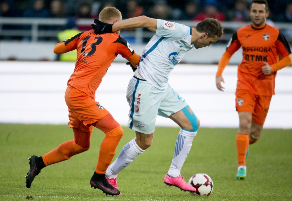 РОСГОССТРАХ-Чемпионат РОССИИ 2016/17, «Урал» — «Зенит»