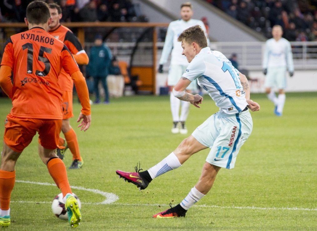 РОСГОССТРАХ-Чемпионат РОССИИ 2016/17, «Урал» — «Зенит»