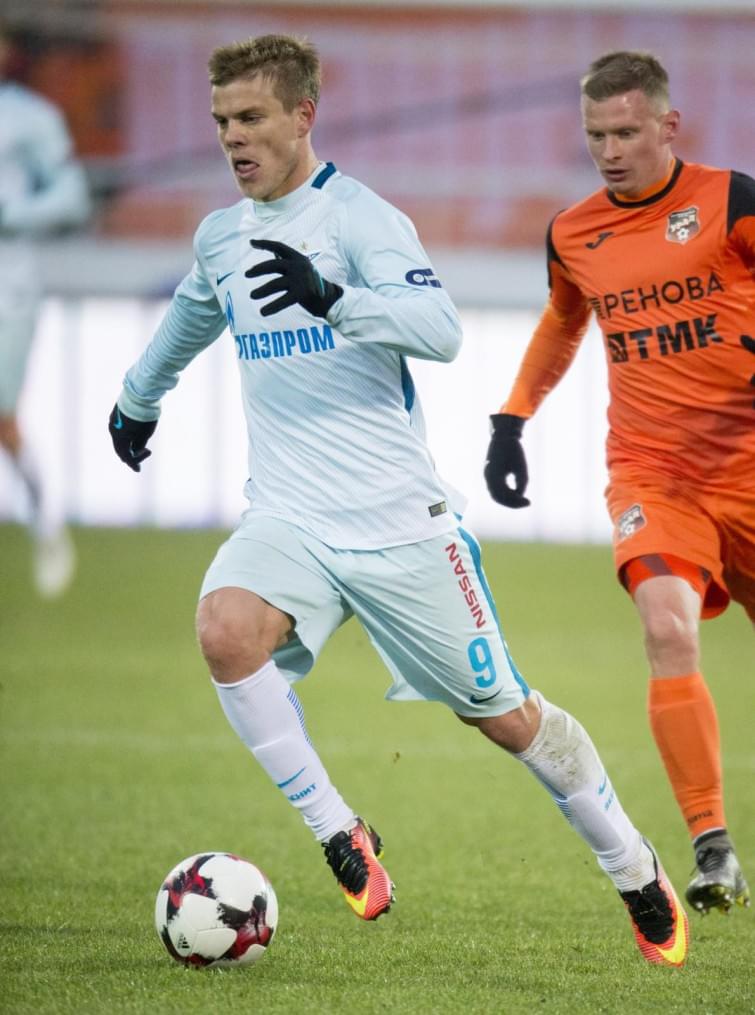 РОСГОССТРАХ-Чемпионат РОССИИ 2016/17, «Урал» — «Зенит»