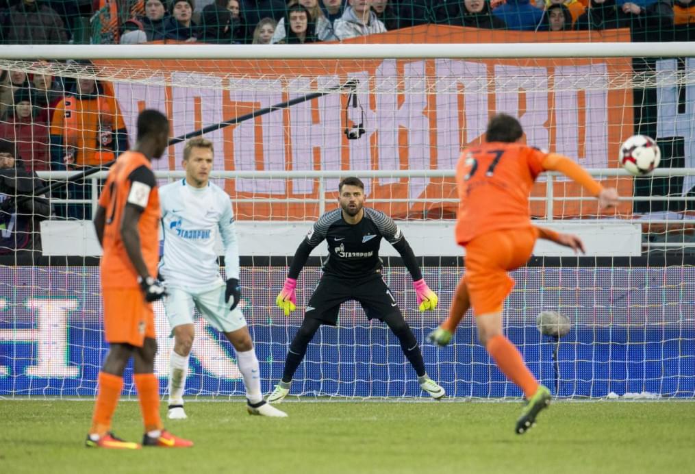 РОСГОССТРАХ-Чемпионат РОССИИ 2016/17, «Урал» — «Зенит»