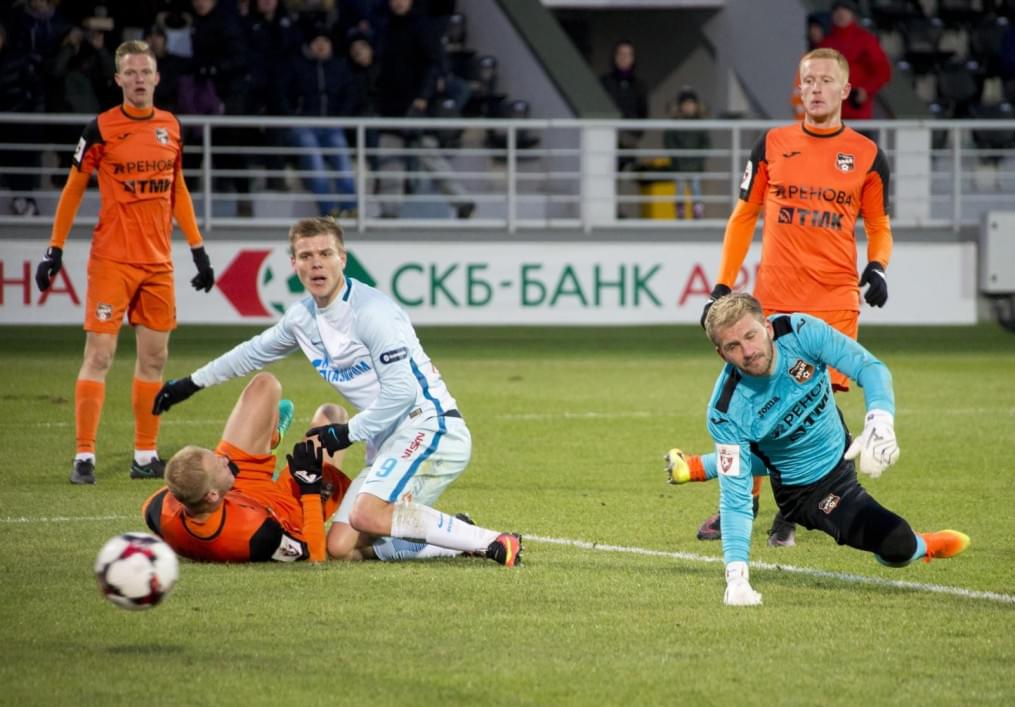 РОСГОССТРАХ-Чемпионат РОССИИ 2016/17, «Урал» — «Зенит»