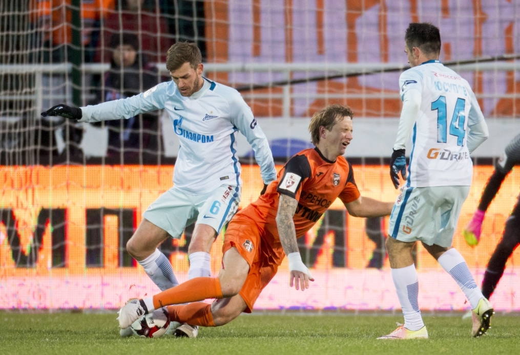 РОСГОССТРАХ-Чемпионат РОССИИ 2016/17, «Урал» — «Зенит»