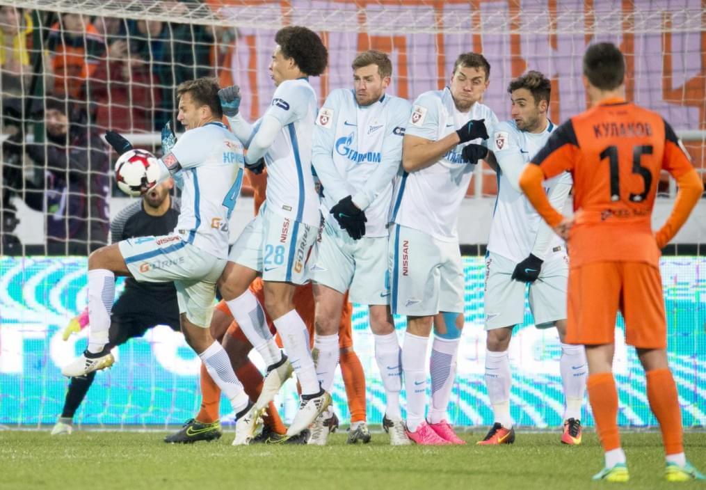 РОСГОССТРАХ-Чемпионат РОССИИ 2016/17, «Урал» — «Зенит»