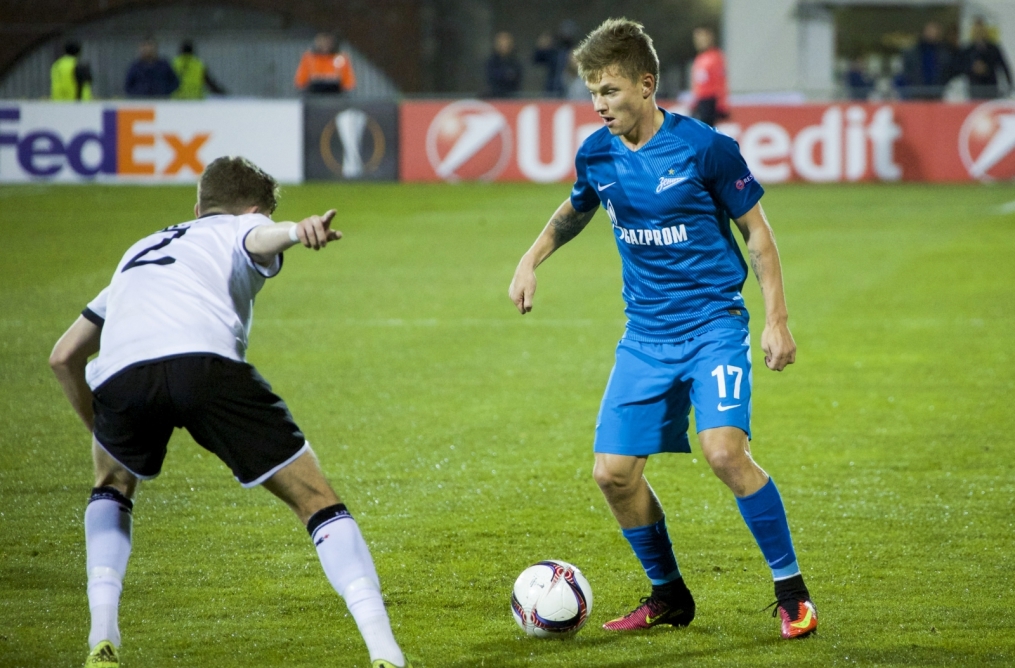 Лига Европы УЕФА 2016/17, 3-й тур группового этапа, «Дандолк» — «Зенит»