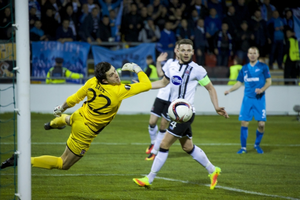 Лига Европы УЕФА 2016/17, 3-й тур группового этапа, «Дандолк» — «Зенит»