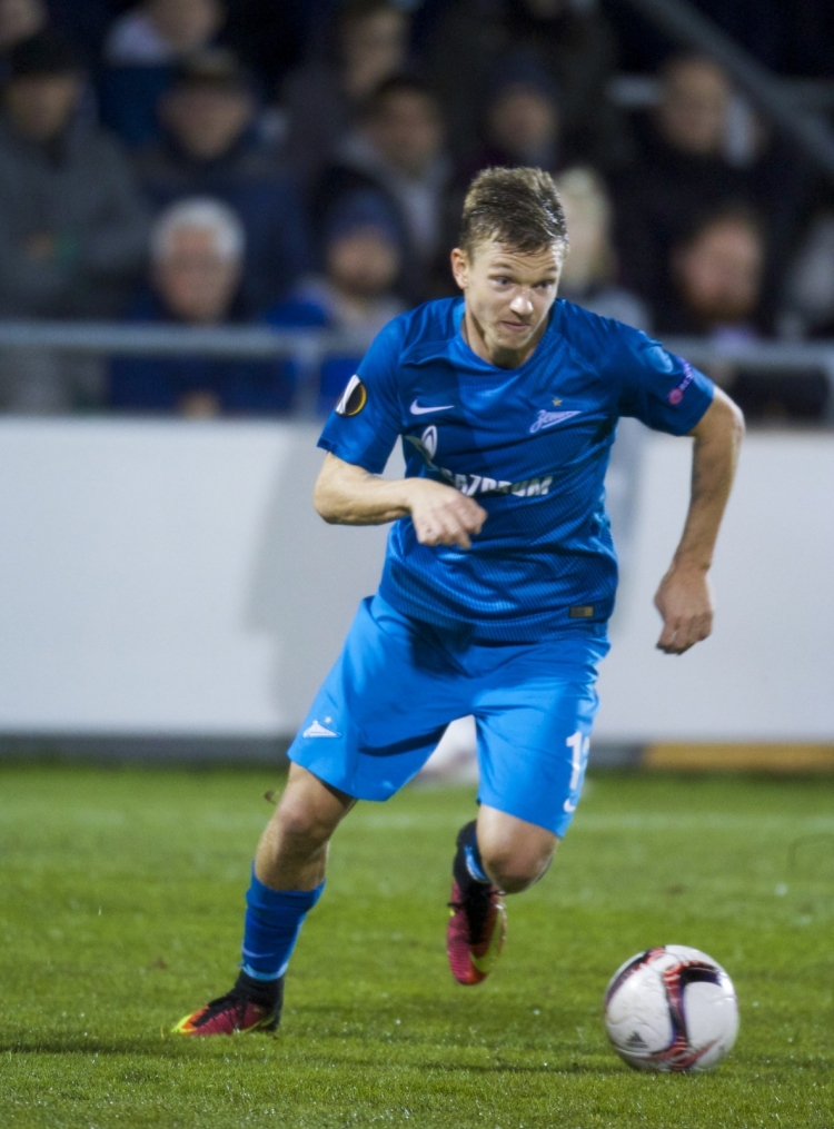 Лига Европы УЕФА 2016/17, 3-й тур группового этапа, «Дандолк» — «Зенит»