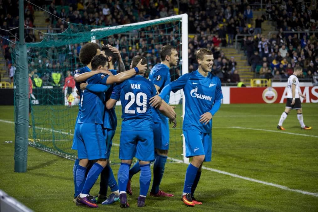 Лига Европы УЕФА 2016/17, 3-й тур группового этапа, «Дандолк» — «Зенит»