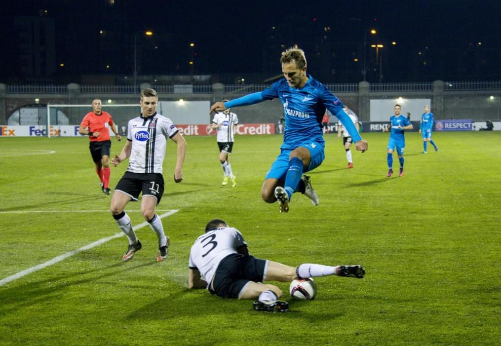 Лига Европы УЕФА 2016/17, 3-й тур группового этапа, «Дандолк» — «Зенит»