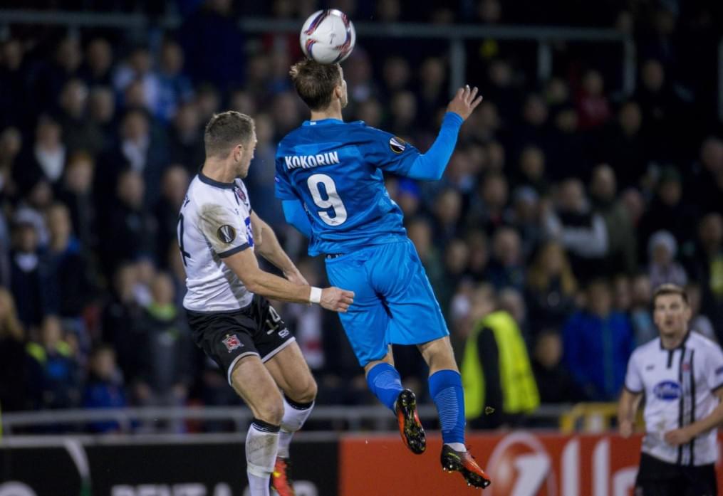 Лига Европы УЕФА 2016/17, 3-й тур группового этапа, «Дандолк» — «Зенит»