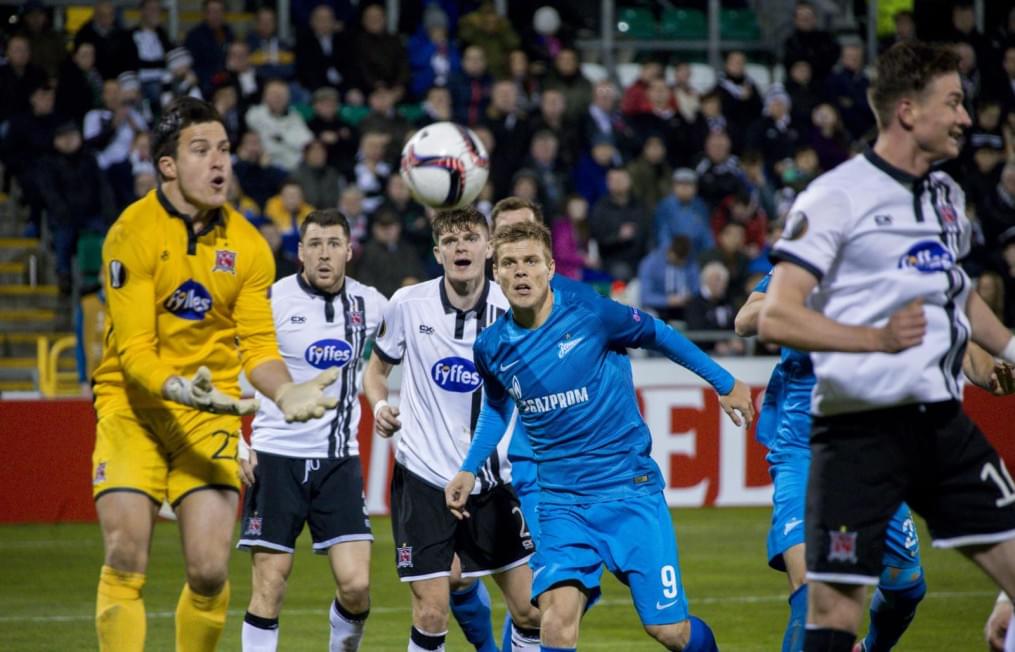 Лига Европы УЕФА 2016/17, 3-й тур группового этапа, «Дандолк» — «Зенит»